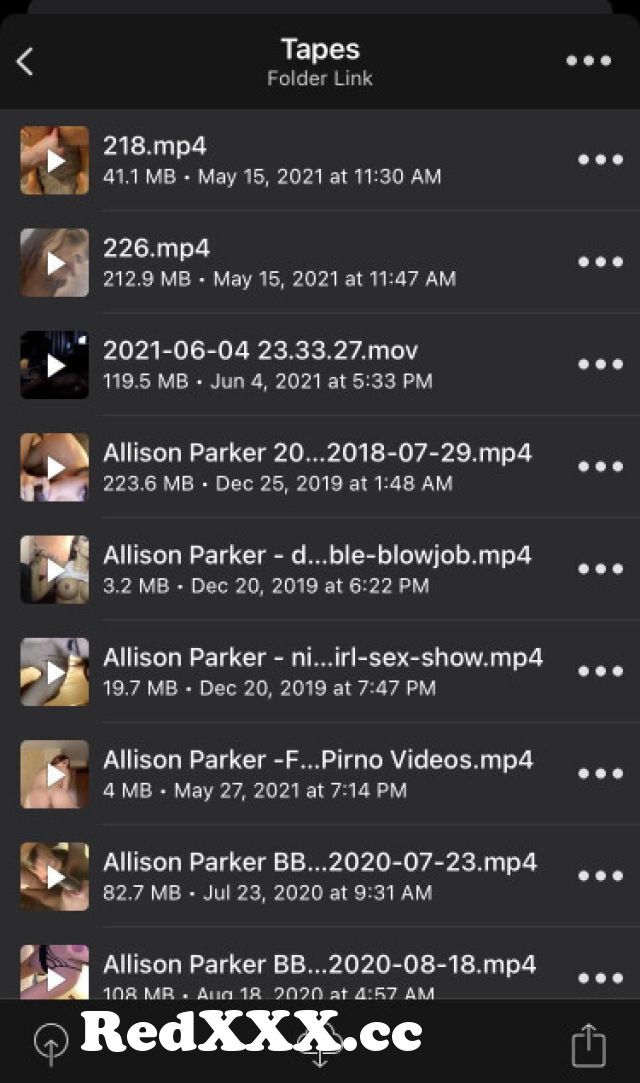 Allison Parker Hardcore Video OnlyFans