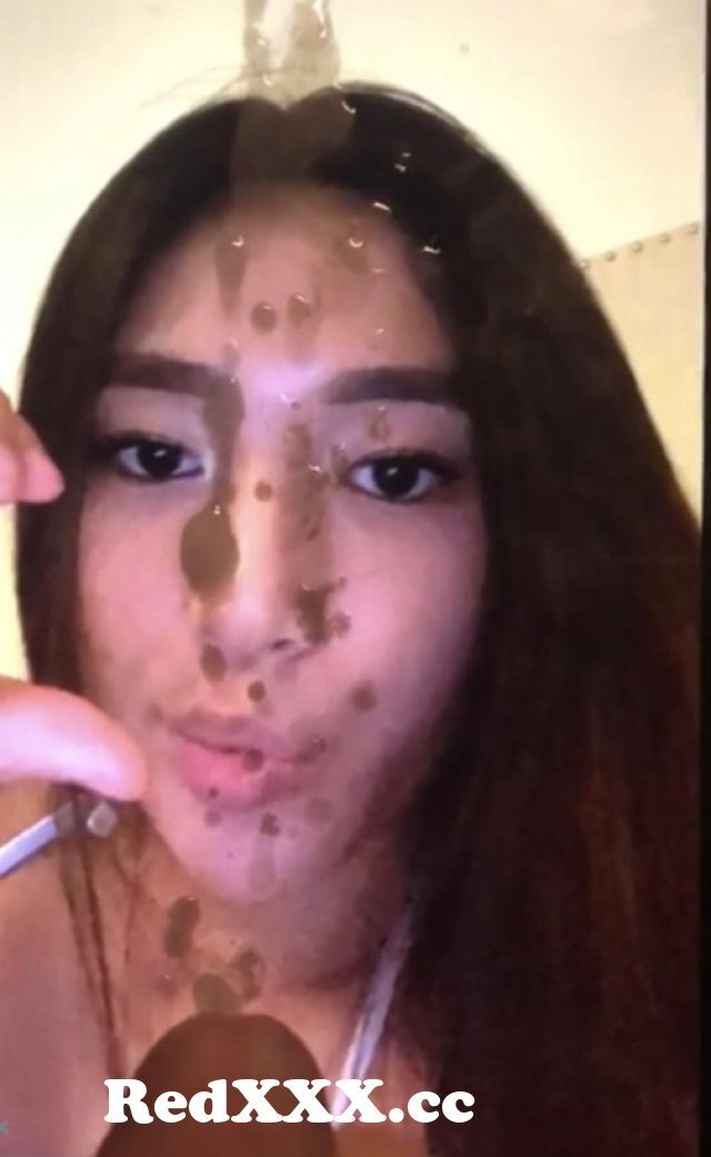 Young Asian Chick Gets Huge Spunked on Lovely Face