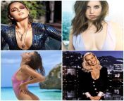 Emilia Clarke, Alison Brie, Barbara Palvin, and Brie Larson. Ass, Pussy, Mouth, Titfuck/Throatfuck from brie larson nude