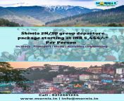 Best Shimla Group Departure Package Himachal Pradesh from hp xxx shimla local sex vediopril valmont