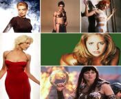 Pick one to fuck in the ass in costume - Jeri Ryan, Carrie Fisher, Mila Jovovich, Tricia Helfer, Sarah Michelle Gellar, Lucy Lawless from fuck in the ass