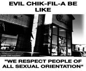 Evil Chik-Fil-A from local garo a chik sex