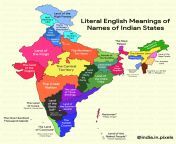 Literal English meanings of Indian State Names from indian xxx com english se