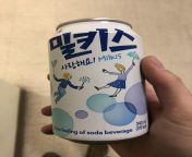 Korean milk soda Milkis. It’s like cream soda. I’m a hydro homie but this is exceptional. from video dj soda hot xxx